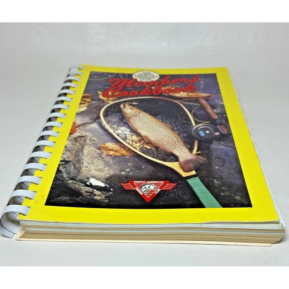 1990s North American Fishing‎ Club Members' Cookbook NAFC Minnesota MN Fish